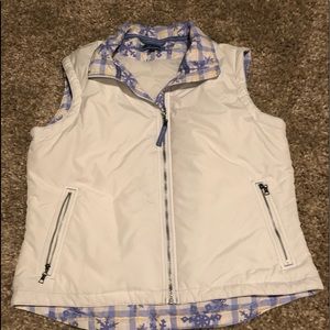 River blue vest
